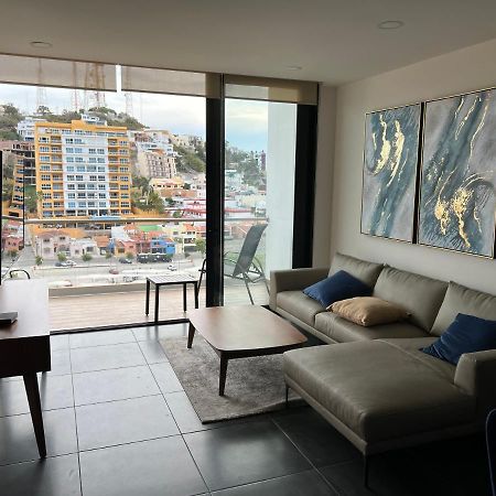 Apartamento Malecón Vista al mar Alberca Infinity Jacuzzi Gym Mazatlán Exterior foto