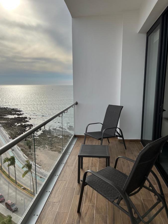 Apartamento Malecón Vista al mar Alberca Infinity Jacuzzi Gym Mazatlán Exterior foto