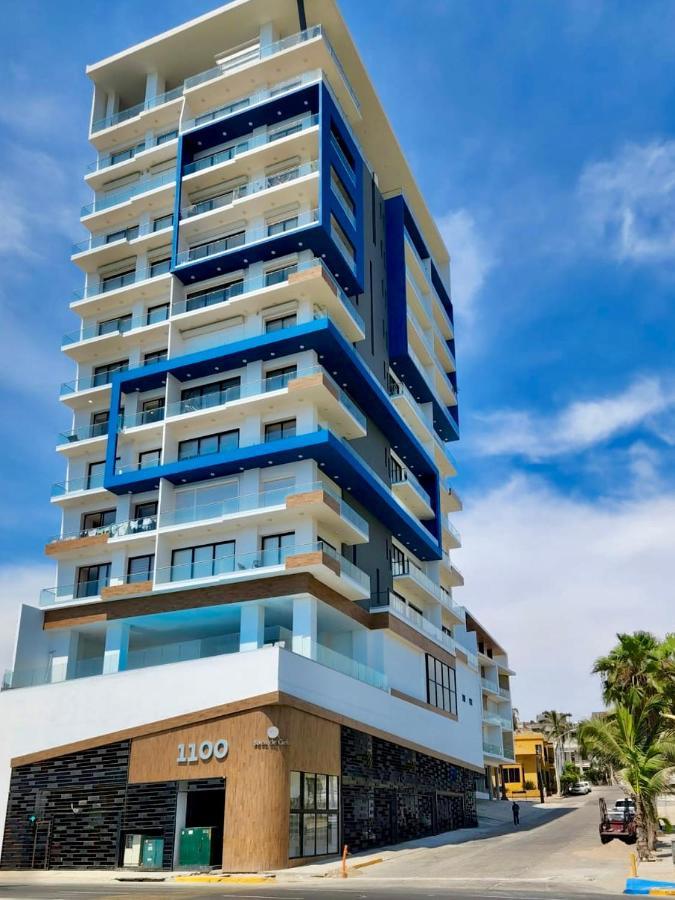 Apartamento Malecón Vista al mar Alberca Infinity Jacuzzi Gym Mazatlán Exterior foto