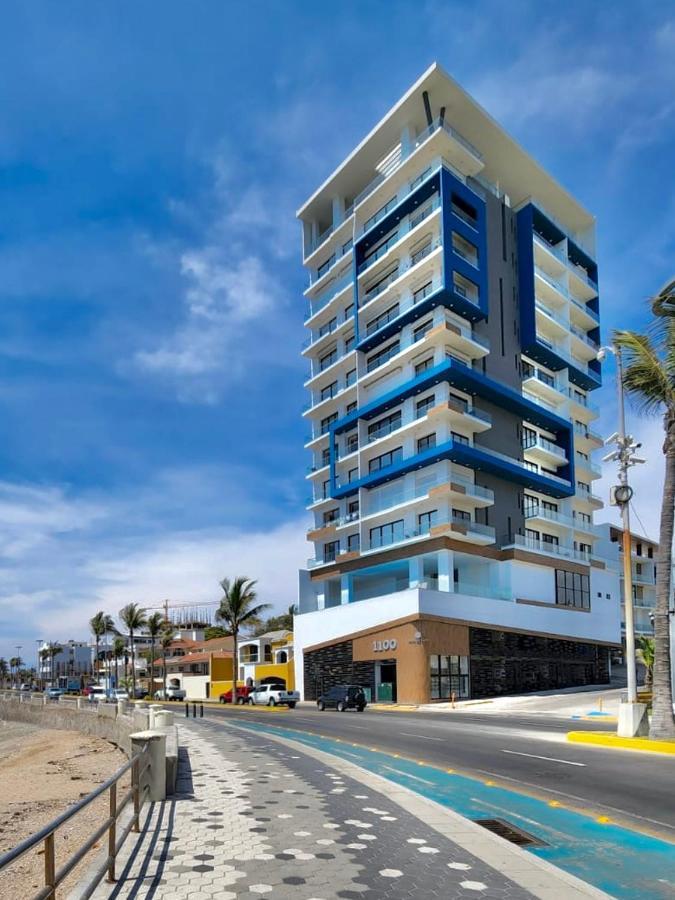 Apartamento Malecón Vista al mar Alberca Infinity Jacuzzi Gym Mazatlán Exterior foto