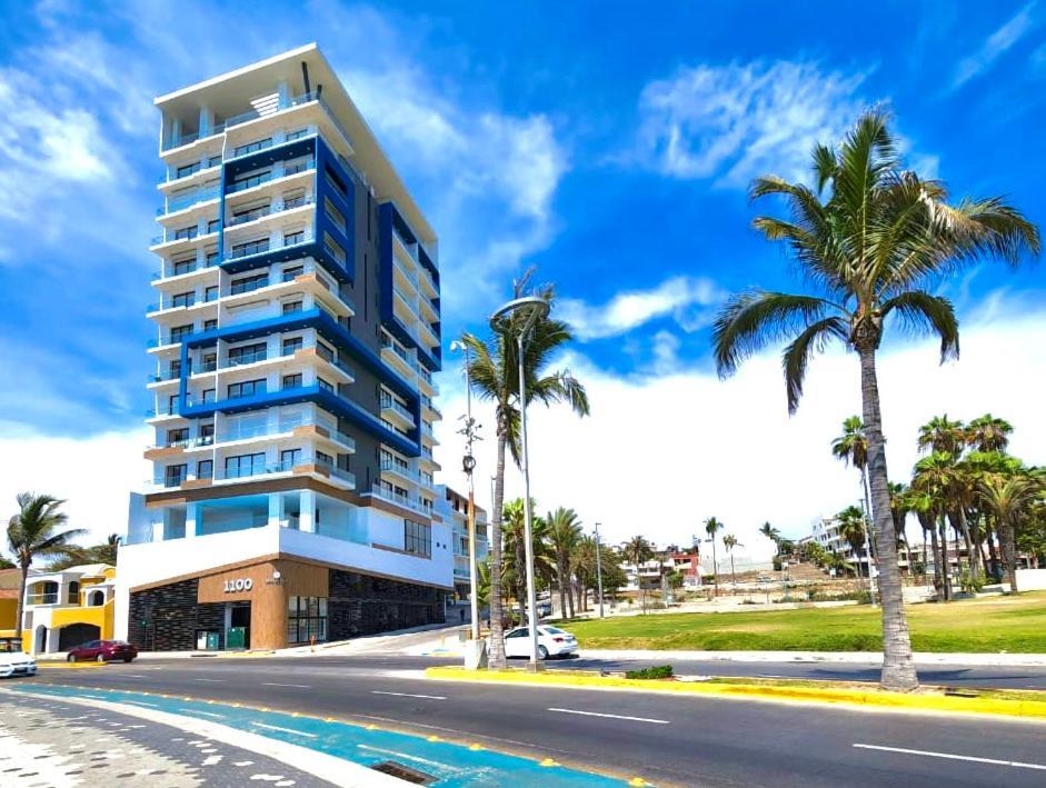 Apartamento Malecón Vista al mar Alberca Infinity Jacuzzi Gym Mazatlán Exterior foto